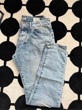 Light Blue Men's High-Waist Jeans Gas